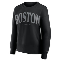 Boston Bruins Fanatics Women's Elements Flow Pullover Sweatshirt - NHL Sweatshirts