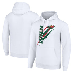 Minnesota Wild Starter Color Scratch Fleece Pullover Hoodie - NHL Hoodies