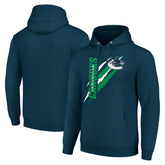 Vancouver Canucks Starter Color Scratch Fleece Pullover Hoodie - NHL Hoodies