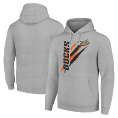Anaheim Ducks Starter Color Scratch Fleece Pullover Hoodie - NHL Hoodies
