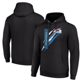 Colorado Avalanche Starter Color Scratch Fleece Pullover Hoodie - NHL Hoodies