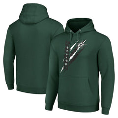 Dallas Stars Starter Color Scratch Fleece Pullover Hoodie - NHL Hoodies