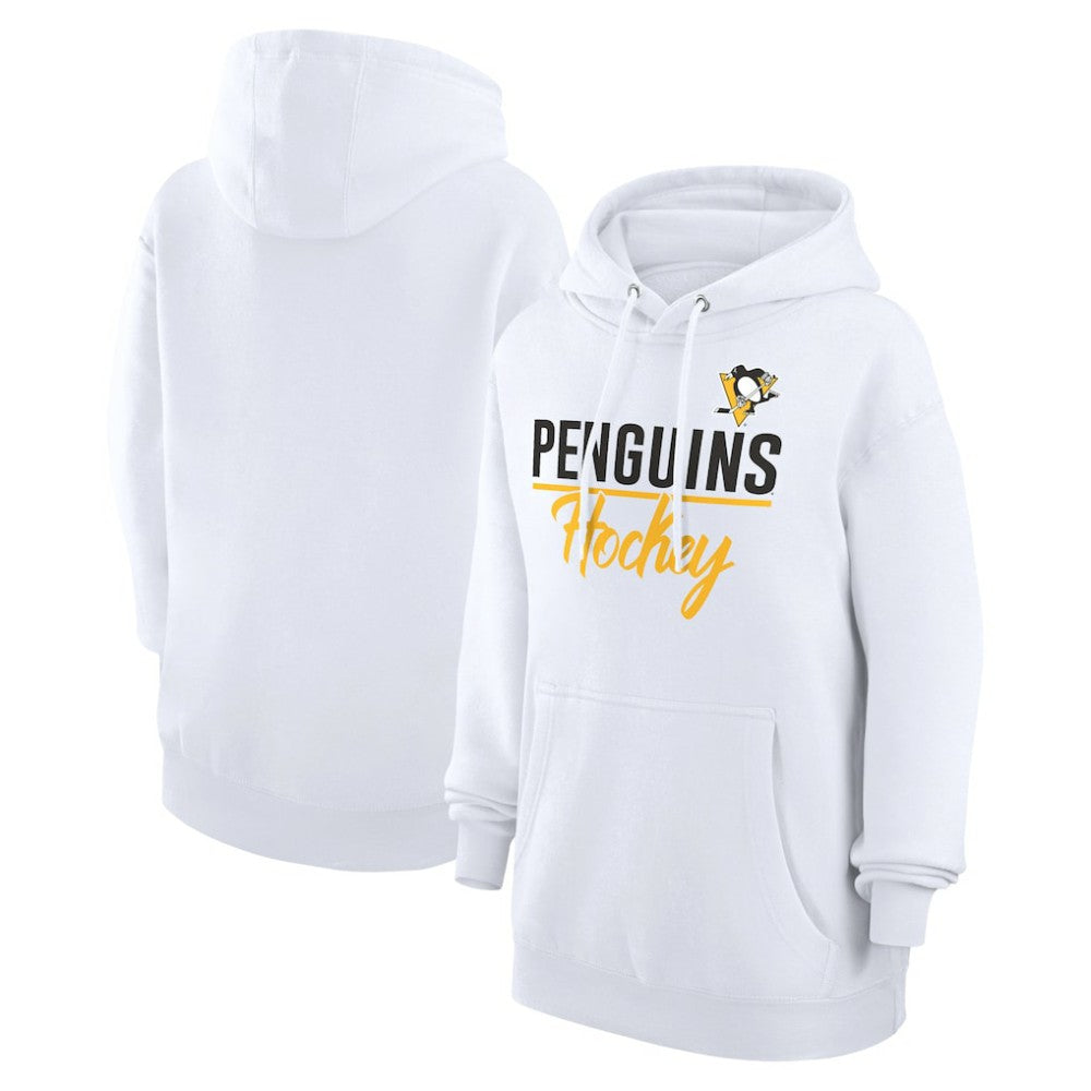 Pittsburgh Penguins G-III 4Her by Carl Banks Women's Team Fleece Pullover Hoodie - NHL Hoodies