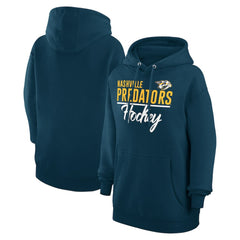 Nashville Predators G-III 4Her by Carl Banks Women's Team Fleece Pullover Hoodie - NHL Hoodies