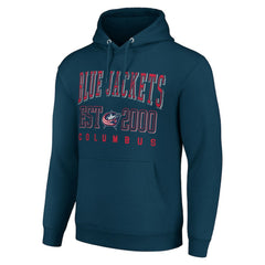 Columbus Blue Jackets Starter Graphic Pullover Hoodie - NHL Hoodies