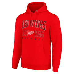 Detroit Red Wings Starter Retro Graphic Pullover Hoodie - NHL Hoodies