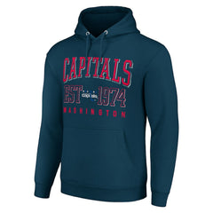 Washington Capitals Starter Retro Graphic Pullover Hoodie - NHL Hoodies