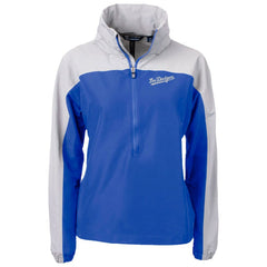 Los Angeles Dodgers Cutter & Buck Women's City Connect Charter Eco Recycled Half-Zip Anorak Jacket - MLB Jackets