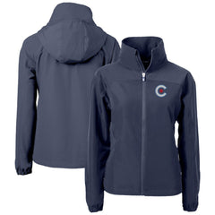 Chicago Cubs Cutter & Buck Women's City Connect Charter Eco Recycled Full-Zip Jacket - MLB Jackets