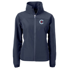 Chicago Cubs Cutter & Buck Women's City Connect Charter Eco Recycled Full-Zip Jacket - MLB Jackets