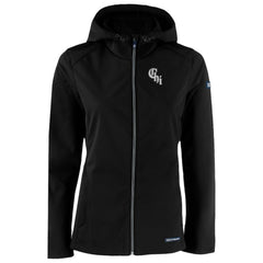 Chicago White Sox Cutter & Buck Women's City Connect Evoke Eco Softshell Recycled Full-Zip Hoodie Jacket - MLB Jackets