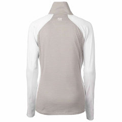 San Francisco Giants Cutter & Buck Women's City Connect Forge Tonal Stripe Stretch Half-Zip Pullover Top - MLB Pullover