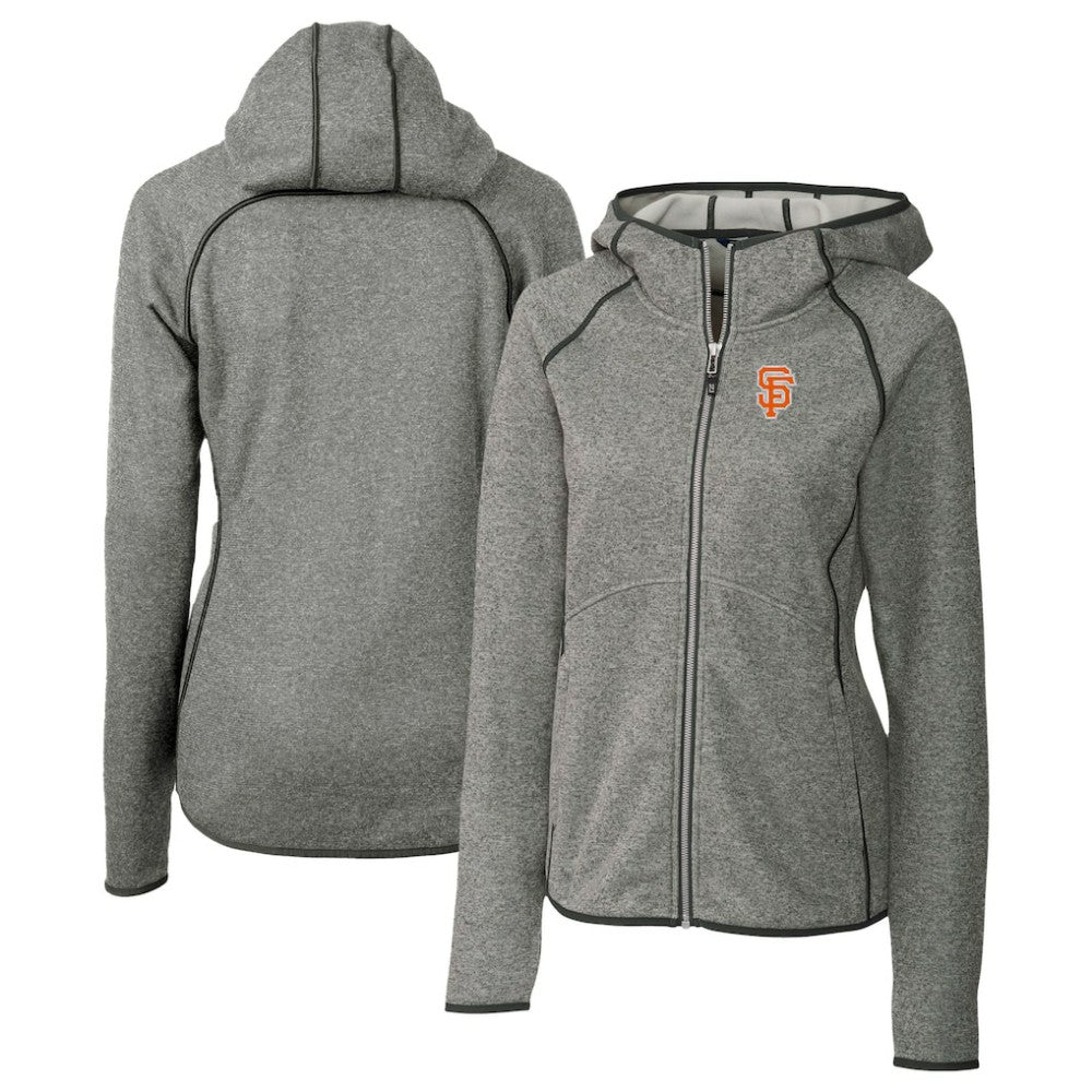 San Francisco Giants Cutter & Buck Women's City Connect Mainsail Full-Zip Hooded Jacket - MLB Jackets