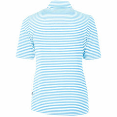 Chicago Cubs Cutter & Buck Women's City Connect Virtue Eco Pique Stripe Recycled Top - MLB Tops