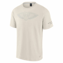 Cream New Orleans Pelicans Elements Iconic T-Shirt | NBA