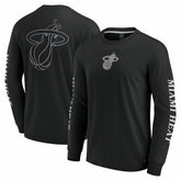 Black Miami Heat Elements Strive Long Sleeve T-Shirt | NBA