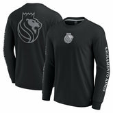 Black Sacramento Kings Elements Strive Long Sleeve T-Shirt | NBA