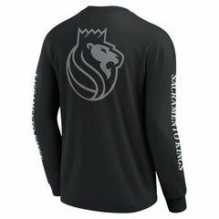 Black Sacramento Kings Elements Strive Long Sleeve T-Shirt | NBA