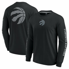 Black Toronto Raptors Elements Strive Long Sleeve T-Shirt | NBA