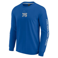 Royal Philadelphia 76ers Elements Strive Long Sleeve T-Shirt | NBA