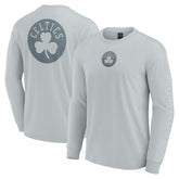 Gray Boston Celtics Elements Strive Long Sleeve T-Shirt | NBA