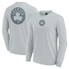 Gray Boston Celtics Elements Strive Long Sleeve T-Shirt | NBA
