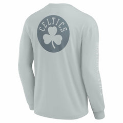 Gray Boston Celtics Elements Strive Long Sleeve T-Shirt | NBA