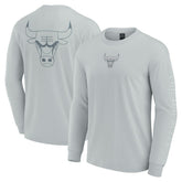 Gray Chicago Bulls Elements Strive Long Sleeve T-Shirt sale | NBA
