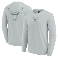 Gray Chicago Bulls Elements Strive Long Sleeve T-Shirt sale | NBA