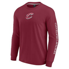 Wine Cleveland Cavaliers Elements Strive Long Sleeve T-Shirt sale | NBA