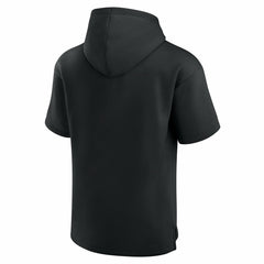 Black Phoenix Suns Elements Ready Short Sleeve Pullover Hoodie | NBA