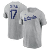 Shohei Ohtani Los Angeles Dodgers Nike 2024 Fuse Name & Number T-Shirt – Gray - MLB T-shirts