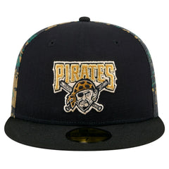 Pittsburgh Pirates New Era Digi Camo 59FIFTY Fitted Hat - MLB Hats