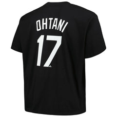 Shohei Ohtani Los Angeles Dodgers Profile Big & Tall Name & Number T-Shirt - MLB T-shirts