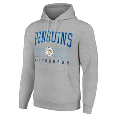 Pittsburgh Penguins Starter Retro Graphic Pullover Hoodie - NHL Hoodies