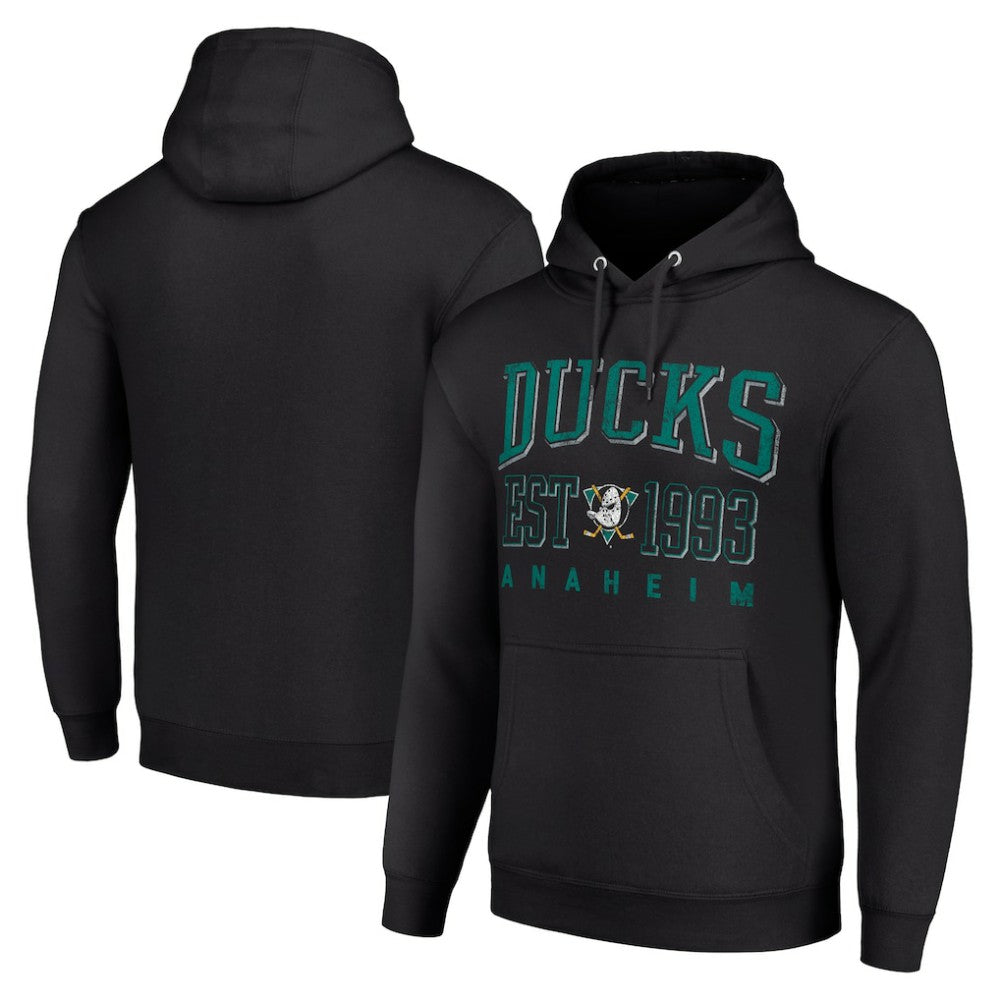 Anaheim Ducks Starter Retro Graphic Pullover Hoodie - NHL Hoodies