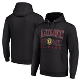 Chicago Blackhawks Starter Retro Graphic Pullover Hoodie - NHL Hoodies