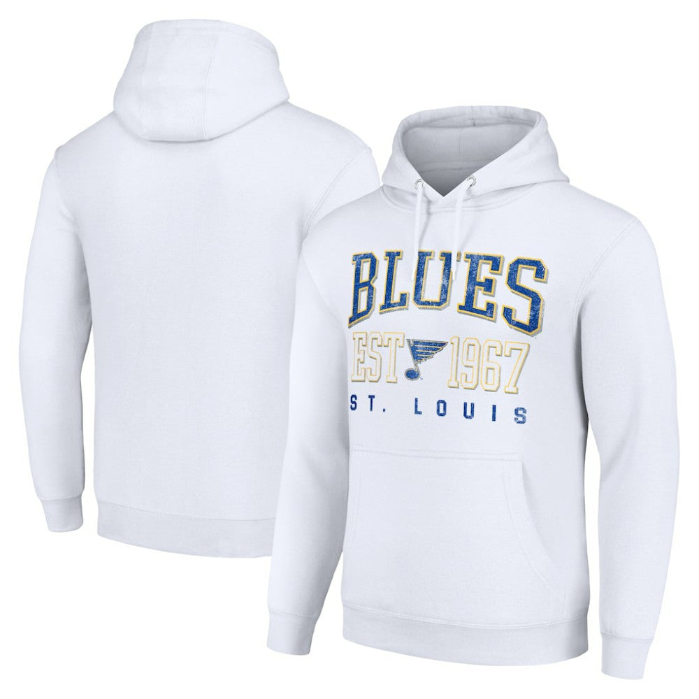 St. Louis Blues Starter Retro Graphic Pullover Hoodie - NHL Hoodies