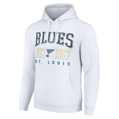 St. Louis Blues Starter Retro Graphic Pullover Hoodie - NHL Hoodies