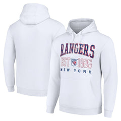 New York Rangers Starter Retro Graphic Pullover Hoodie - NHL Hoodies