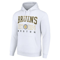 Boston Bruins Starter Retro Graphic Pullover Hoodie - NHL Hoodies