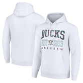 Anaheim Ducks Starter Retro Graphic Pullover Hoodie - NHL Hoodies
