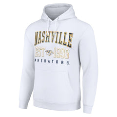 Nashville Predators Starter Graphic Pullover Hoodie - NHL Hoodies