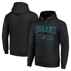 San Jose Sharks Starter Graphic Pullover Hoodie - NHL Hoodies