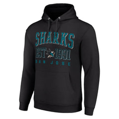 San Jose Sharks Starter Graphic Pullover Hoodie - NHL Hoodies