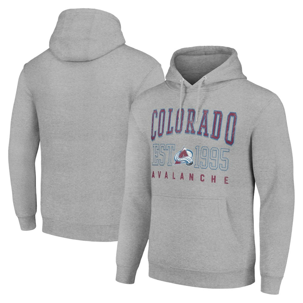 Colorado Avalanche Starter Graphic Pullover Hoodie - NHL Hoodies