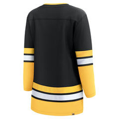 Boston Bruins Fanatics Women's Alternate 100th Anniversary Breakaway Jersey - NHL Jerseys