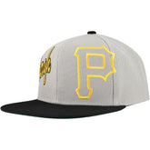 Pittsburgh Pirates Mitchell & Ness Knock Out Panel Snapback Hat - MLB Hats