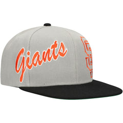 San Francisco Giants Mitchell & Ness Knock Out Panel Snapback Hat - MLB Hats