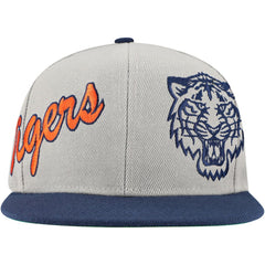 Detroit Tigers Mitchell & Ness Knock Out Panel Snapback Hat - MLB Hats